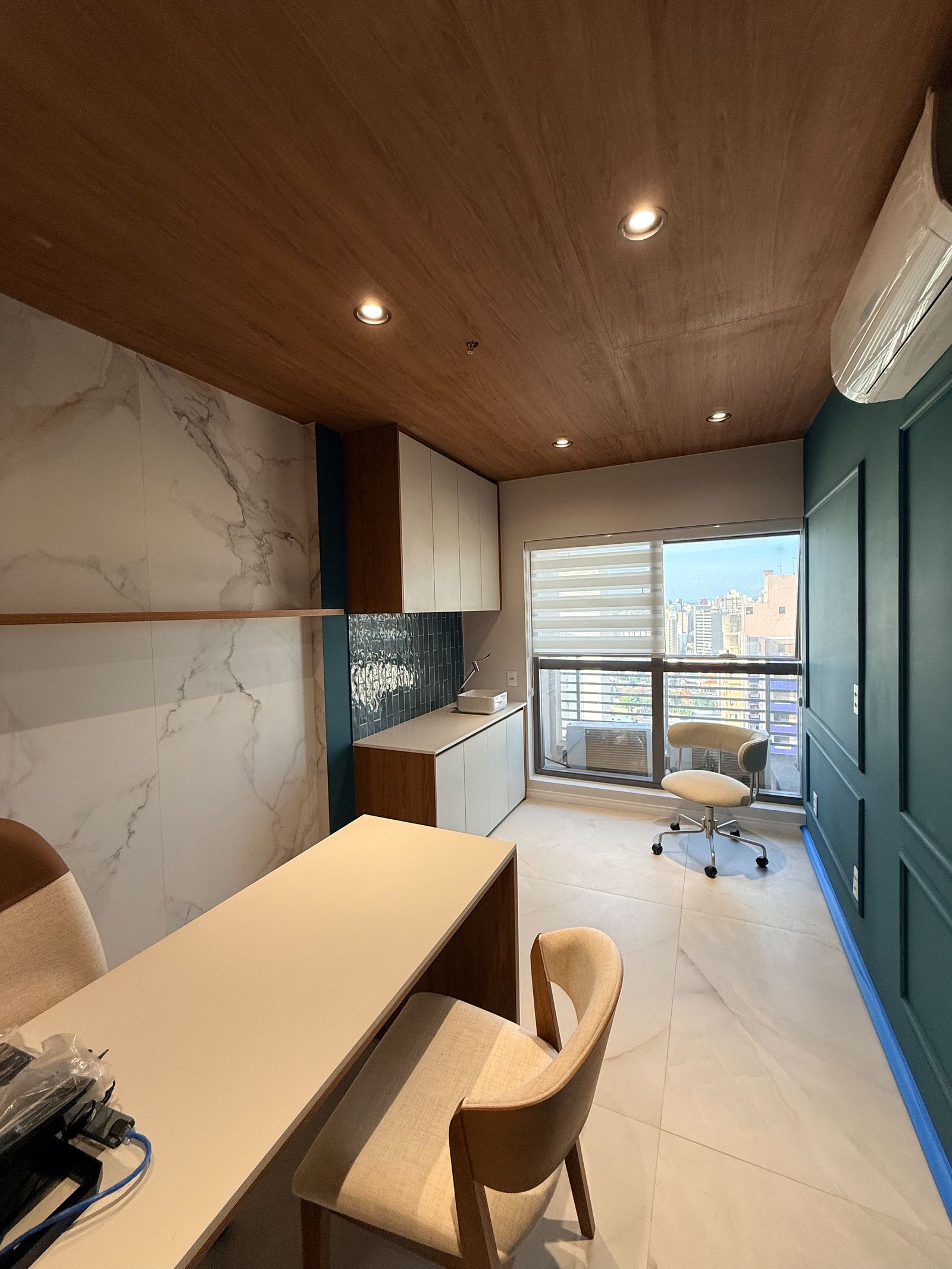 Acabamentos premium em obra residencial